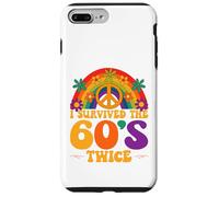 I Survived The 60s Twice Sixties 70th 70s Year Old Birthday Case for iPhone 7 Plus/8 Plus