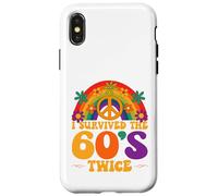 I Survived The 60s Twice Sixties 70th 70s Year Old Birthday Case for iPhone X/XS