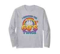 I Survived The 60s Twice Sixties 70th 70s Year Old Birthday Long Sleeve T-Shirt