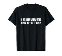 I Survived The 8-Bit Era - Retro Gamer Nerd & Geek T-Shirt