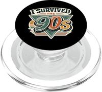 "I Survived the 90s!", Retro Vintage Throwback PopSockets PopGrip for MagSafe