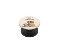 I Survived The Age of 56k Connection: Funny Dial-Up PC Humor PopSockets Adhesive PopGrip
