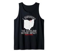 I Survived the Cleveland Meteor Impact March 17 2026 Funny Tank Top