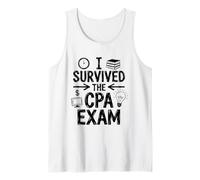 I Survived The CPA Exam, Certified Public Accountant Tank Top