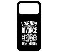 I Survived The Divorce Stronger Now Than Ever Case for iPhone 17 Pro Max