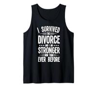 I Survived The Divorce Stronger Now Than Ever Tank Top