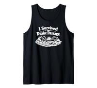 I Survived The Drake Passage Antarctica Tank Top