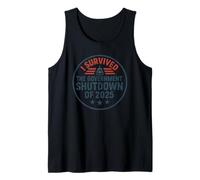 I Survived The Government Shutdown of 2025 Tank Top