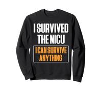 I Survived The NICU Twin Dad Father's Day Daddy Sweatshirt