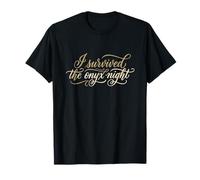 I Survived The Onyx Night Resilience Quote T-Shirt