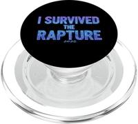 I Survived The Rapture 2025 Christian Faith Jesus Christ PopSockets PopGrip for MagSafe