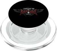 I Survived The Rapture 2025 Christian Faith Jesus Christ PopSockets PopGrip for MagSafe