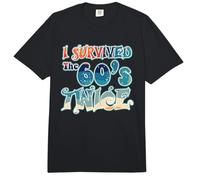 I Survived The Sixties 60s Twice Comfort Colors Adult Heavyweight T-Shirt