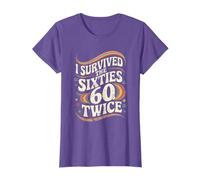 I Survived The Sixties 60s Twice T-Shirt