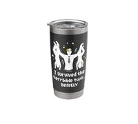I Survived The Terrible Two Barely Stainless Steel Insulated Tumbler
