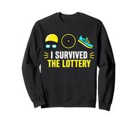 I Survived The Triathlon Funny Icon Sweatshirt