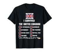 I Survived the United Kingdom T-Shirt T-Shirt