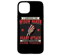 I Survived The Widow Maker Heart Attack Cardiac Arrest Case for iPhone 15 Plus