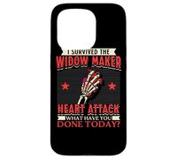 I Survived The Widow Maker Heart Attack Cardiac Arrest Case for iPhone 15 Pro