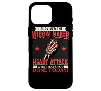 I Survived The Widow Maker Heart Attack Cardiac Arrest Case for iPhone 16 Pro Max