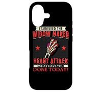 I Survived The Widow Maker Heart Attack Cardiac Arrest Case for iPhone 17