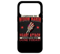 I Survived The Widow Maker Heart Attack Cardiac Arrest Case for iPhone 17 Pro Max