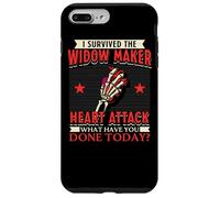 I Survived The Widow Maker Heart Attack Cardiac Arrest Case for iPhone 7 Plus/8 Plus