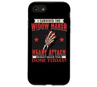I Survived The Widow Maker Heart Attack Cardiac Arrest Case for iPhone SE (2020) / 7/8