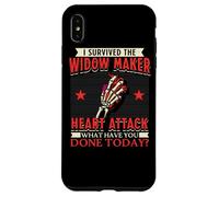 I Survived The Widow Maker Heart Attack Cardiac Arrest Case for iPhone XS Max