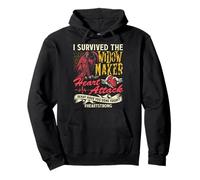 I Survived The Widow Maker Heart Attack Heart Disease Pullover Hoodie