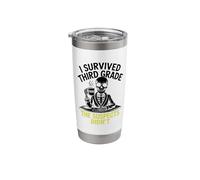 I Survived Third Grade The Suspects Didn't Humor Stainless Steel Insulated Tumbler