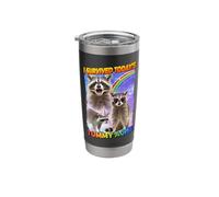 I Survived Today's Tummy Ache Stainless Steel Insulated Tumbler