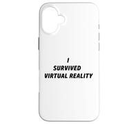 I Survived Virtual Reality Novelty Commemorative VR Games Case for iPhone 16 Plus