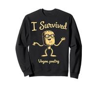 I Survived Vogon Poetry Hitchhiker’s Guide Fan Graphic Humor Sweatshirt