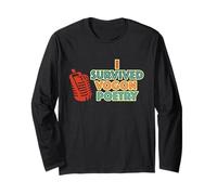 I Survived Vogon Poetry Vintage Design Long Sleeve T-Shirt