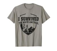 I Survived White Line Trail Sedona Biking Arizona AZ Biker T-Shirt