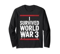 I Survived World War 3 WW3 Survivor Long Sleeve T-Shirt