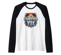 I Survived Y3K Raglan Baseball Tee