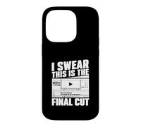 I Swear This Is The Final Cut Film Editing For Video Editors Case for iPhone 14 Pro