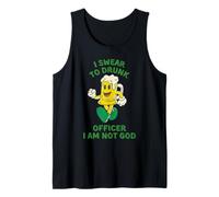 I Swear to Drunk Officer I Am Not God Tank Top