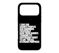 I TAKE FOR GRANITE BAD GRAMMAR Pacifically Funny Meme Case for iPhone 17 Pro Max