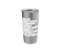 I TAKE for Granite Bad Grammar Pacifically Funny Meme Stainless Steel Insulated Tumbler