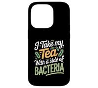 I Take My Tea With A Side Of Bacteria Kombucha Case for iPhone 14 Pro