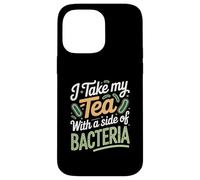 I Take My Tea With A Side Of Bacteria Kombucha Case for iPhone 14 Pro Max