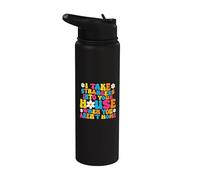 I Take Strangers Into Your House When You aren't Home Funny Stainless Steel Insulated Water Bottle
