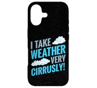 I Take the Weather Seriously, Meteorologists Forecasting Pun Case for iPhone 17