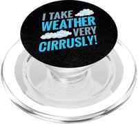 I Take the Weather Seriously, Meteorologists Forecasting Pun PopSockets PopGrip for MagSafe