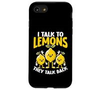 I Talk To Lemons They Talk Back Citrus Pun Case for iPhone SE (2020) / 7/8