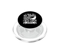 I Talk To My Parrot Need Expert Advice Bird Parrots PopSockets PopGrip for MagSafe