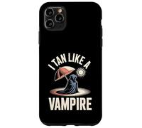 I Tan Like A Vampire Funny Sunburn Summer Humor Case for iPhone 11 Pro Max